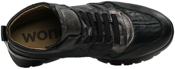 Botki Modne Wonders A-2493 Negro Plom 