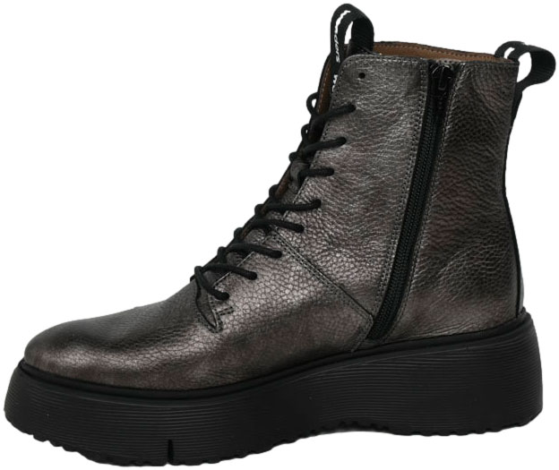 Trzewiki Wygodne Wonders A-9350 Elvin Plomo Skóra Naturalna