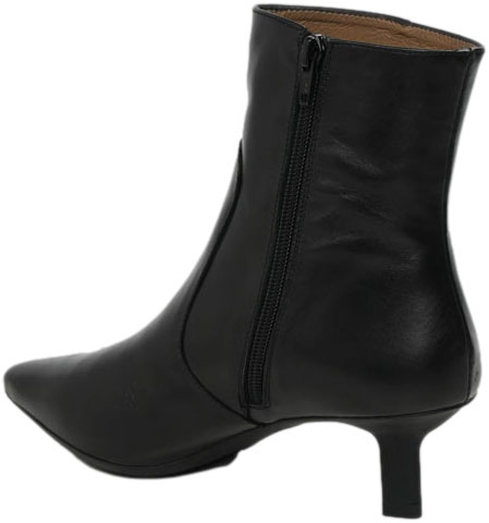 Botki Eleganckie Wonders G-7111 Iseo Negro Skóra Naturalna