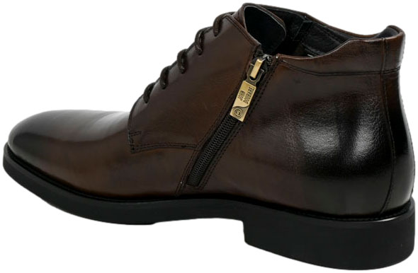 Trzewiki Eleganckie John Doubare 2025X-51-A156R Brown Skóra naturalna