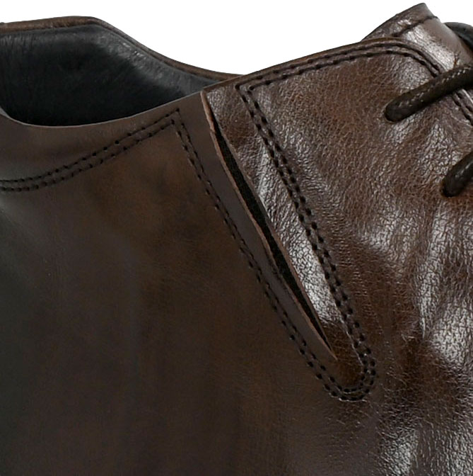 Trzewiki Eleganckie John Doubare 2025X-51-A156R Brown Skóra naturalna