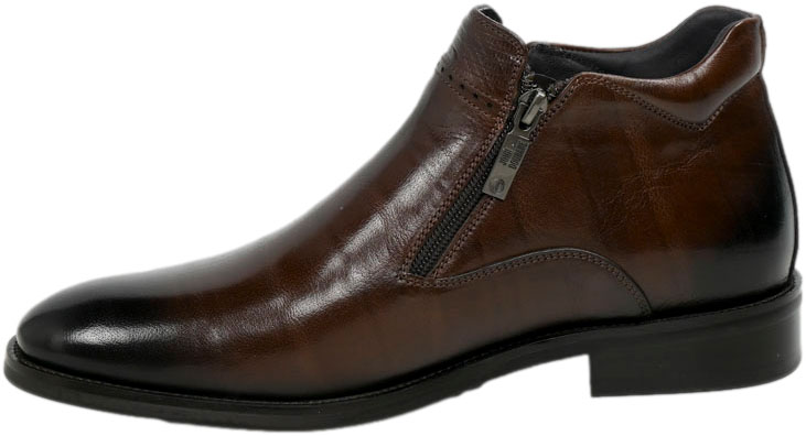 Trzewiki Eleganckie John Doubare H13C-C26-A77 Coffee Skóra naturalna