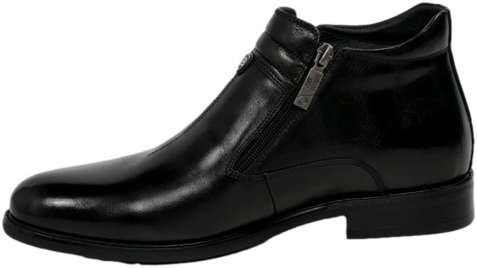 Trzewiki Eleganckie John Doubare YGFR-Z106-305-1 Black Skóra naturalna