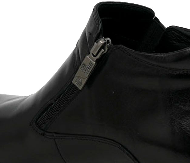 Trzewiki Eleganckie John Doubare YGFR-Z106-305-1 Black Skóra naturalna