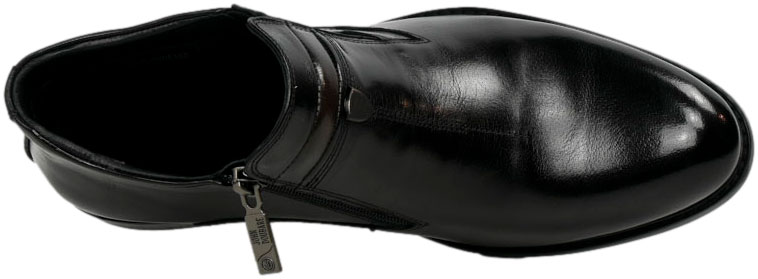 Trzewiki Eleganckie John Doubare YGFR-Z106-305-1 Black Skóra naturalna