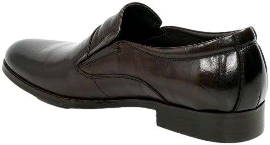 Mokasyny Stylowe John Doubare C253-482-A02 Brown Skóra Naturalna 