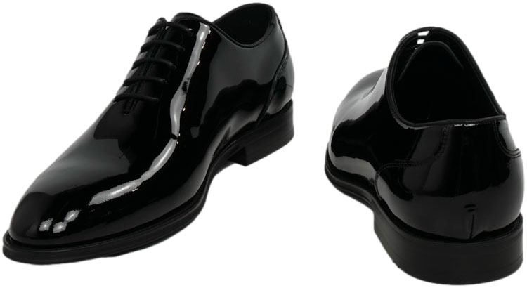 Półbuty Eleganckie John Doubare T256-242-A126 Black Skóra Naturalna