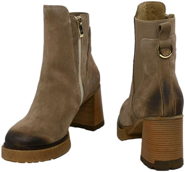 Botki Wygodne Lemar 60440 W.Fango Skóra Naturalna