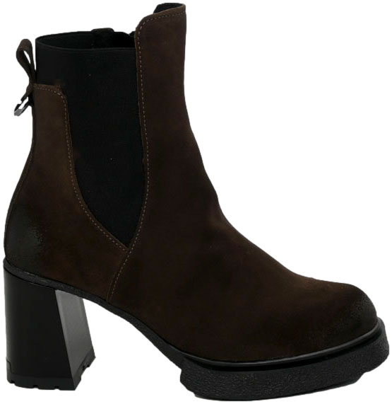 Botki Wygodne Lemar 60440 W.Czekolada Skóra Naturalna