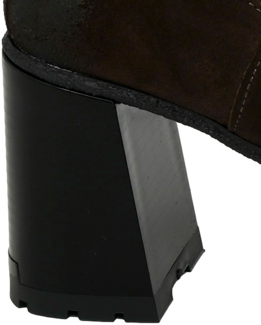 Botki Wygodne Lemar 60440 W.Czekolada Skóra Naturalna