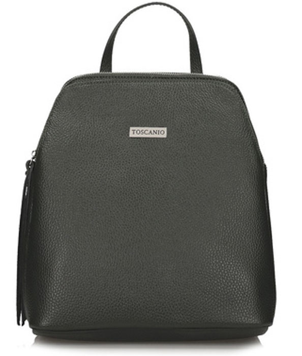 Plecak Toscanio E52 Zieleń D14 Skóra Naturalna