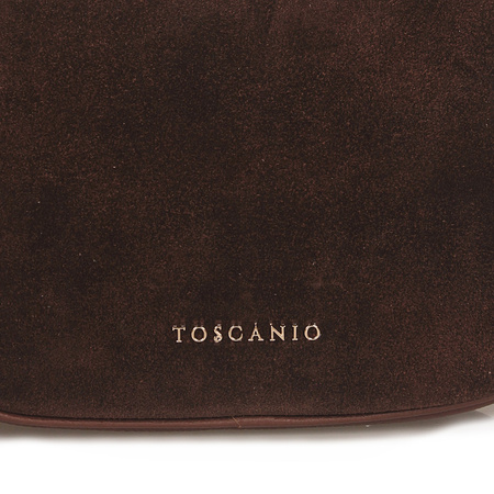 Torebka Toscanio G88 Brąz D21 Skóra Naturalna