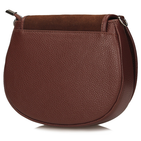 Torebka Toscanio G115 C.Brąz D23 Skóra Naturalna 