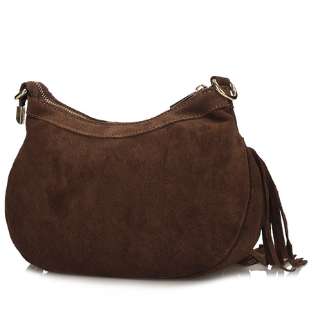 Torebka Toscanio G105 Brąz Skóra Naturalna