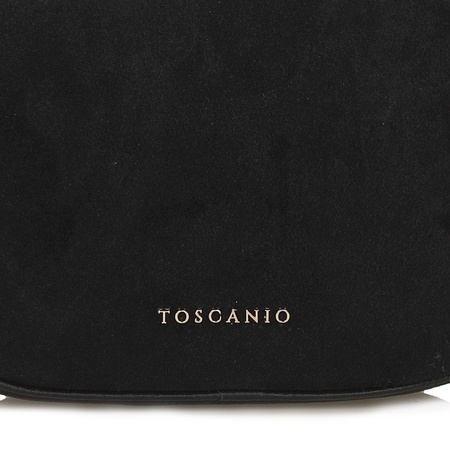 Torebka Toscanio G88 Czarny Skóra Naturalna
