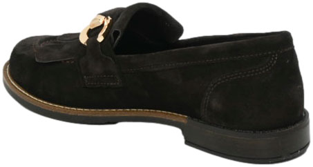 Mokasyny Eleganckie Venezia V473-01547-02 Brąz Skóra Naturalna