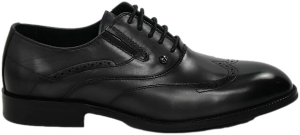 Półbuty Eleganckie John Doubare QA378-G6-C273 Grey Skóra Naturalna