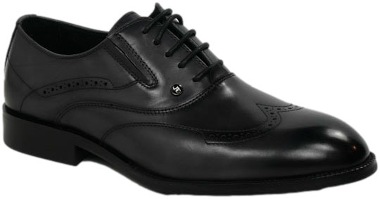 Półbuty Eleganckie John Doubare QA378-G6-C273 Grey Skóra Naturalna