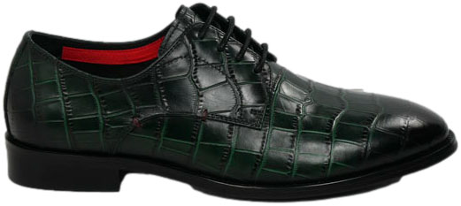 Półbuty Eleganckie John Doubare QA518-C9-E959 Black SH Gren Skóra Naturalna