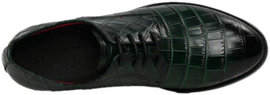 Półbuty Eleganckie John Doubare QA518-C9-E959 Black SH Gren Skóra Naturalna