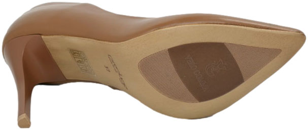 Szpilki Stylowe  Prestige 2112/SZP Tofi Lico Skóra Naturalna