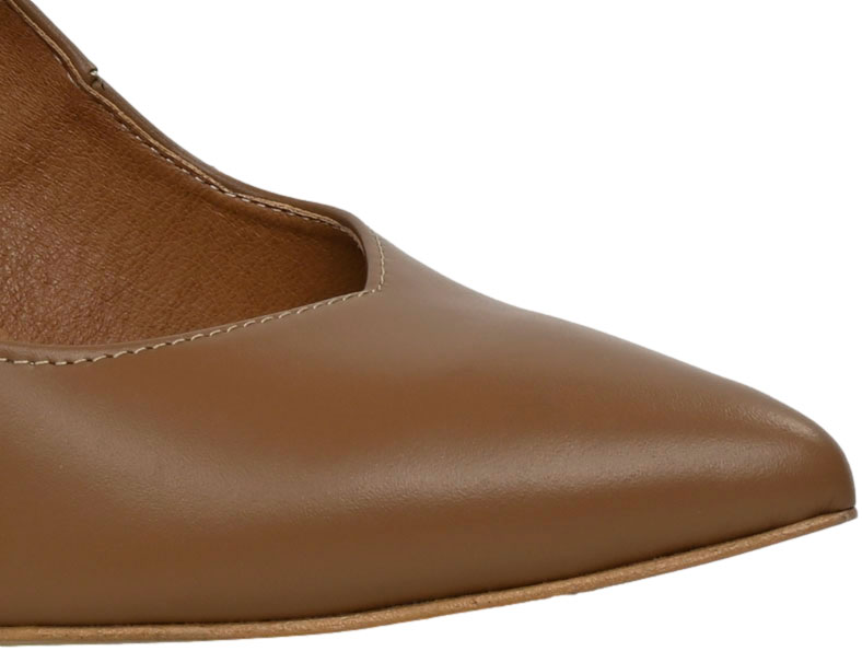 Szpilki Eleganckie Prestige 2106/SZP Tofi Lico Skóra Naturalna
