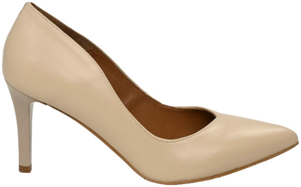 Szpilki Eleganckie Prestige 2106/SZP S-128 Skóra Naturalna