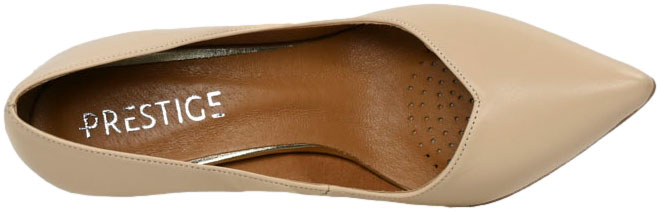 Szpilki Eleganckie Prestige 2106/SZP S-128 Skóra Naturalna