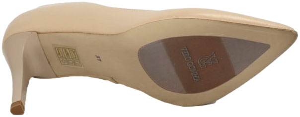 Szpilki Eleganckie Prestige 2106/SZP S-128 Skóra Naturalna