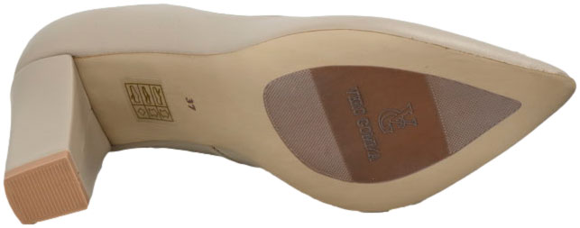 Czółenka Eleganckie Prestige 2106/OBL S-127 Skóra Naturalna