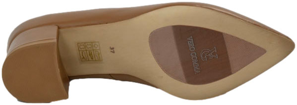 Czółenka Modne Prestige 2230/OBL Tofi Lico Skóra Naturalna