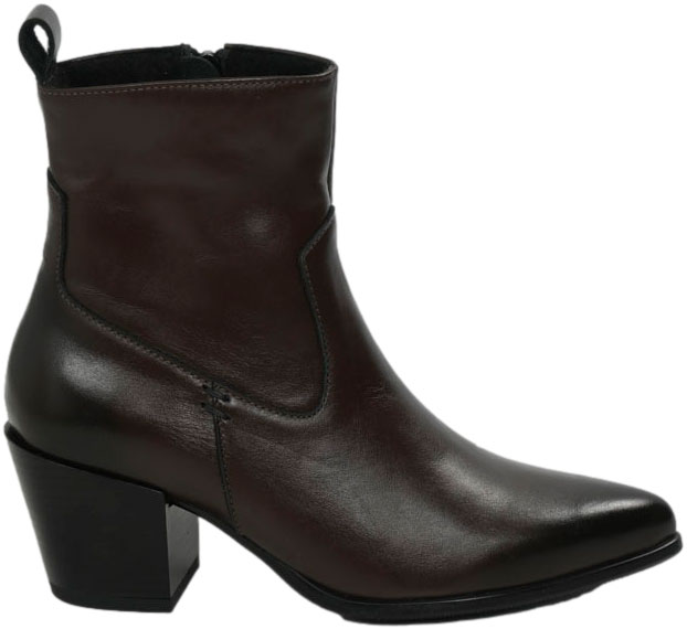 Kowbojki Stylowe Lemar 60565 S.Czekolada Skóra Naturalna