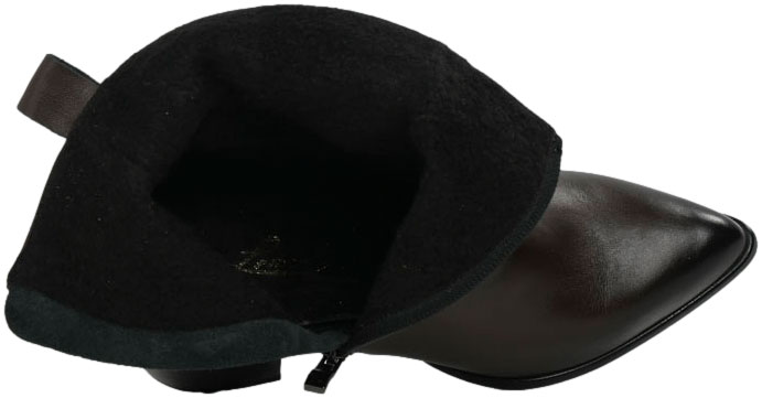 Kowbojki Stylowe Lemar 60565 S.Czekolada Skóra Naturalna