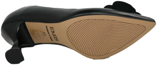 Czółenka Stylowe Emis SK8271/206 Czarny Skóra Naturalna