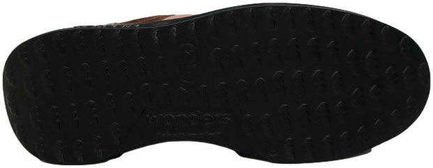Sneakersy Damskie Wonders A-3631 Trend Conac Nylon Met Bronce