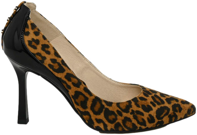 Szpilki Eleganckie Emis ZL8473/109 762Czarny Skóra Naturalna