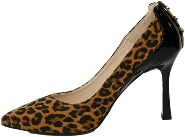 Szpilki Eleganckie Emis ZL8473/109 762Czarny Skóra Naturalna