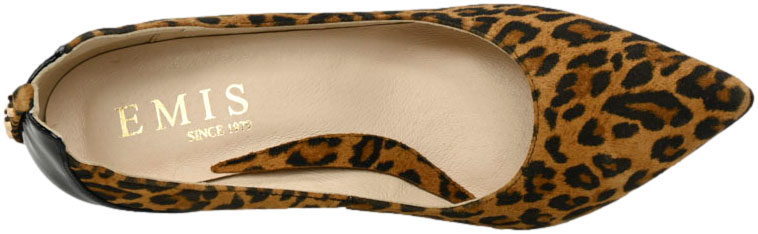 Szpilki Eleganckie Emis ZL8473/109 762Czarny Skóra Naturalna