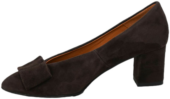 Czółenka Wygodne Emis Z8492/F979o Brąz Skóra Naturalna 