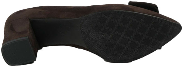 Czółenka Wygodne Emis Z8492/F979o Brąz Skóra Naturalna 