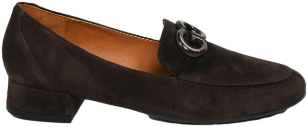 Mokasyny Stylowe Emis Z8484/F009 Brąz  Skóra Naturalna 