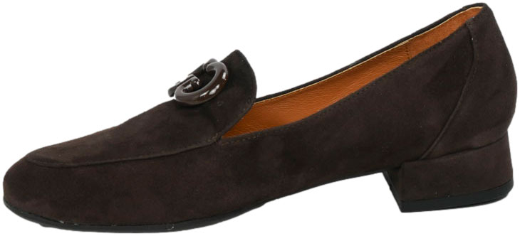 Mokasyny Stylowe Emis Z8484/F009 Brąz  Skóra Naturalna 