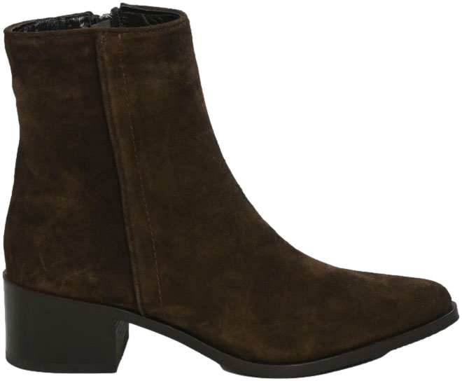 Botki Eleganckie Venezia V425-00653-02TDM Brąz Skóra naturalna