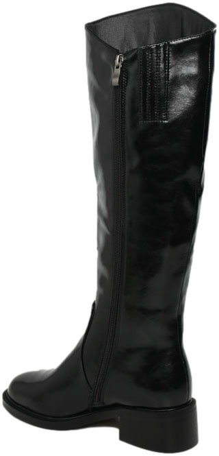 Kozaki Stylowe Venezia V405-00211-01 Czarne Skóra naturalna