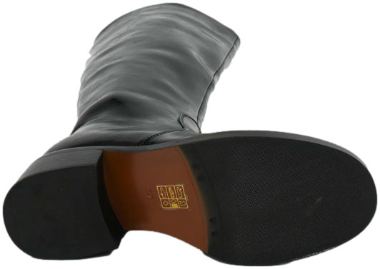 Kozaki Stylowe Venezia V405-00211-01 Czarne Skóra naturalna