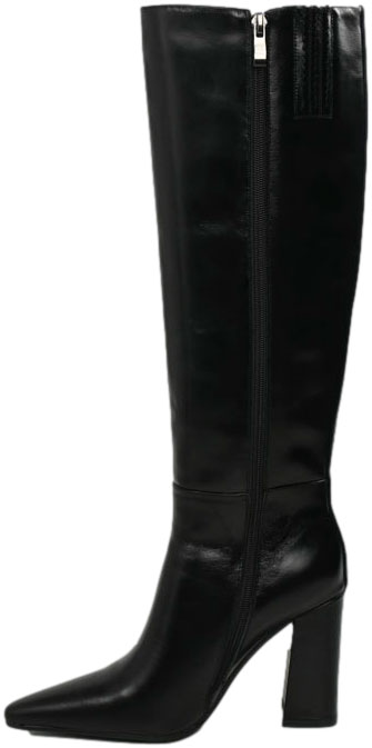 Kozaki Stylowe Venezia V431-00702-01 Czarne Skóra naturalna