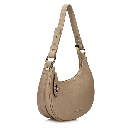 Torebka Toscanio G75 Krem D37 Skóra Naturalna