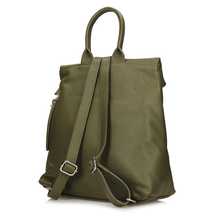 Torebka Toscanio G111 Zieleń D74 Skóra Naturalna 