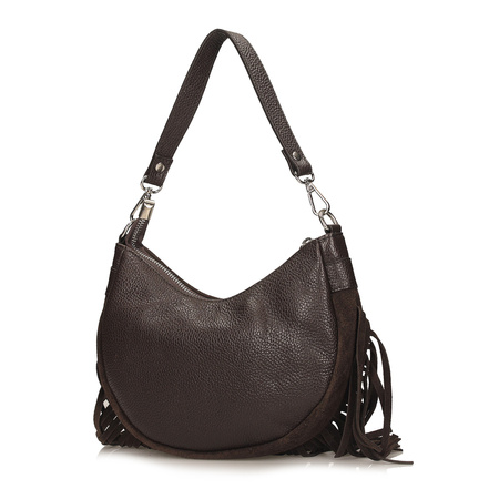 Torebka Toscanio G103 C. Brąz D23 Skóra Naturalna