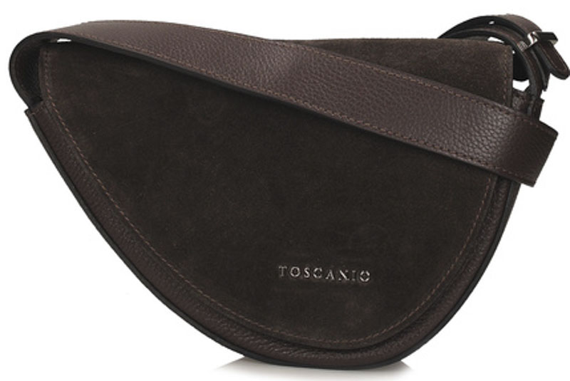 Torebka Toscanio G87 C.Brąz D23 Skóra Naturalna